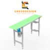 File 3d băng tải pvc khung nhôm định hình động cơ giảm tốc trục vít miễn phí